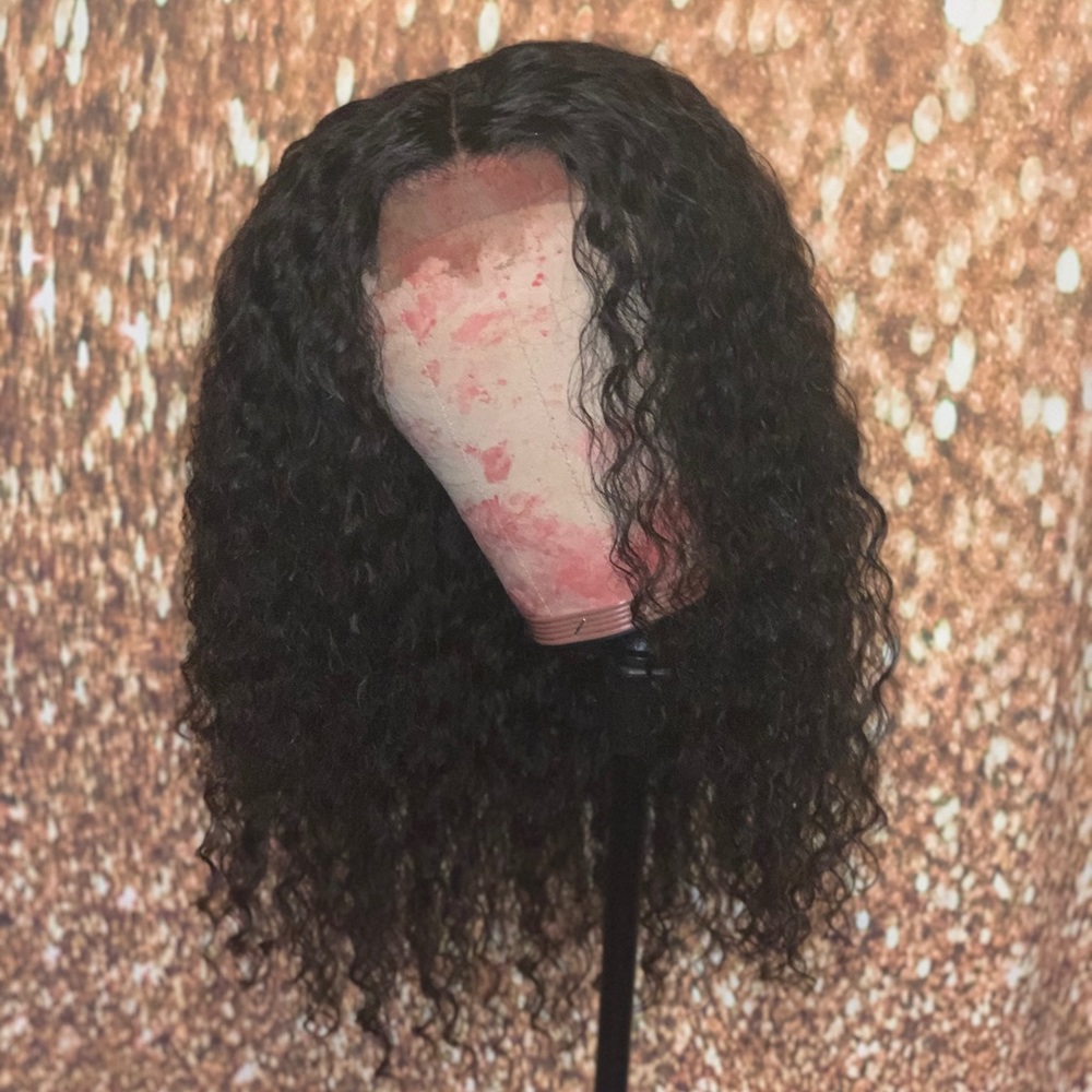 Deep Wave Honey Wig